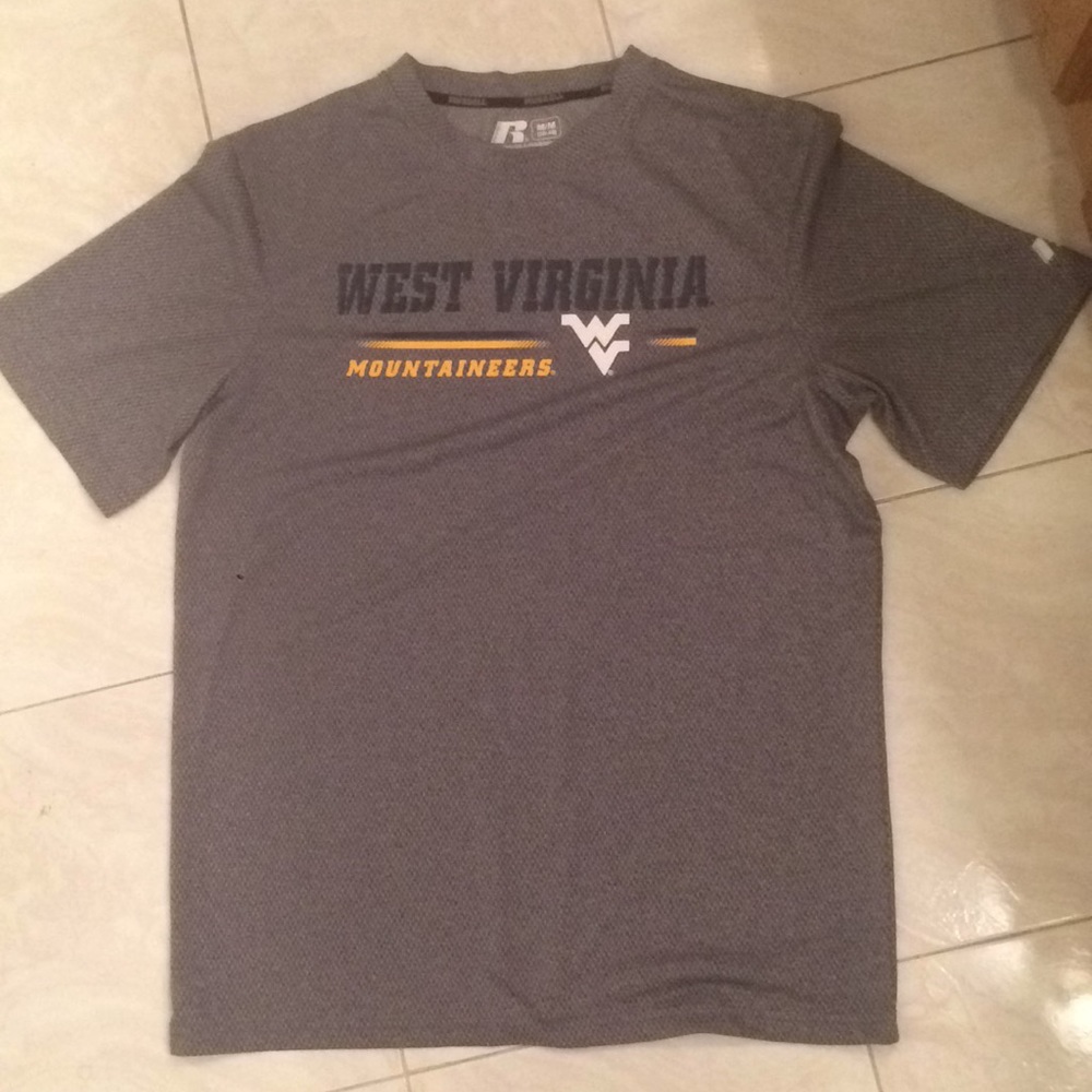 NWOT West Virginia Mountaineers Dri-Fit Shirt